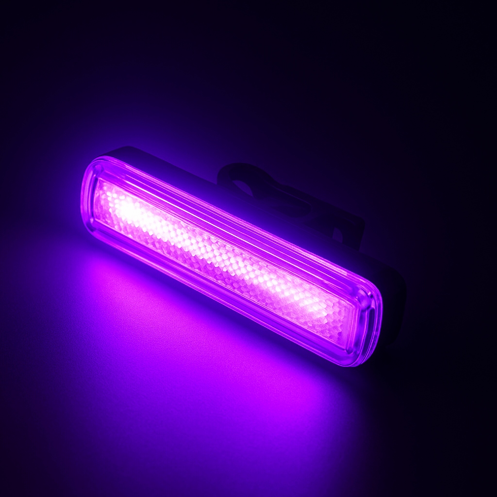 Cyclight RGB bike tail light – waterproof, rechargeable, 14 light modes
